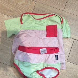 Patagonia baby girl swim set 18-24 months